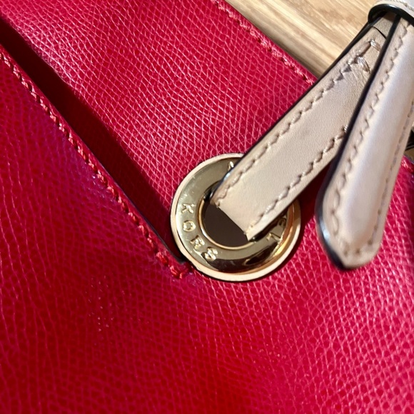 Michael Kors red bag. Well loved - Picture 4 of 6